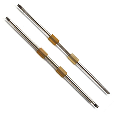 PA03540-Y075, Vorschubrollen-Set mit Eisenwelle, passend für Fujitsu Fi-6130 Fi-6130Z Fi-6140 Fi-6140Z Fi-6230 Fi-6230Z Fi-6240 Fi-6240Z Fi-6125 Fi-6225 usw., 2 Stück