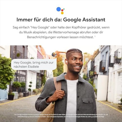 Google Pixel 10 Pro XL – Android-Smartphone ohne SIM-Lock, mit Gemini und 6,8 Zoll großem Super Actua-Display – Obsidian, 256GB + Pixel Buds A-Series – Kabellose Kopfhörer, Clearly White