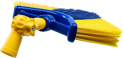 Neustanlo - Teleskop Dreieckbesen 4 m - Farblich Sortiert - ideal für Wände Ecken Spinnenweben