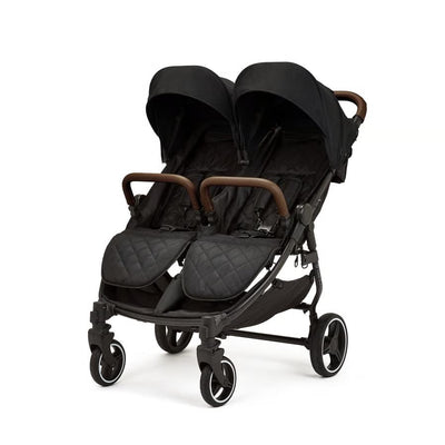 Ickle Bubba Venus Prime Doppel-Kinderwagen (Schwarz)