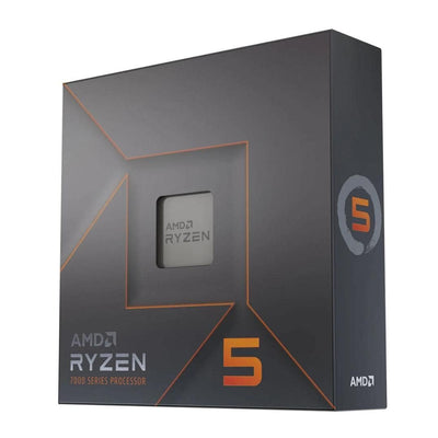 AMD Ryzen 5 7600X Prozessor (intergrierte Radeon Grafik, 6 Kerne/12 Threads, 105W TDP,AM5 Sockel, 38MB Cache, Bis zu 5.3 GHz max Boost, Kein Kühler)