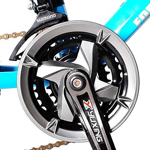 Wmmner Mountainbike, 20/24/26 Zoll, 7/21/24/27/30 Gänge, Erwachsene, Fat Tire Mountainbike, mit Rahmen aus Karbonstahl und Doppelscheibenbremse, Vorderradaufhängung