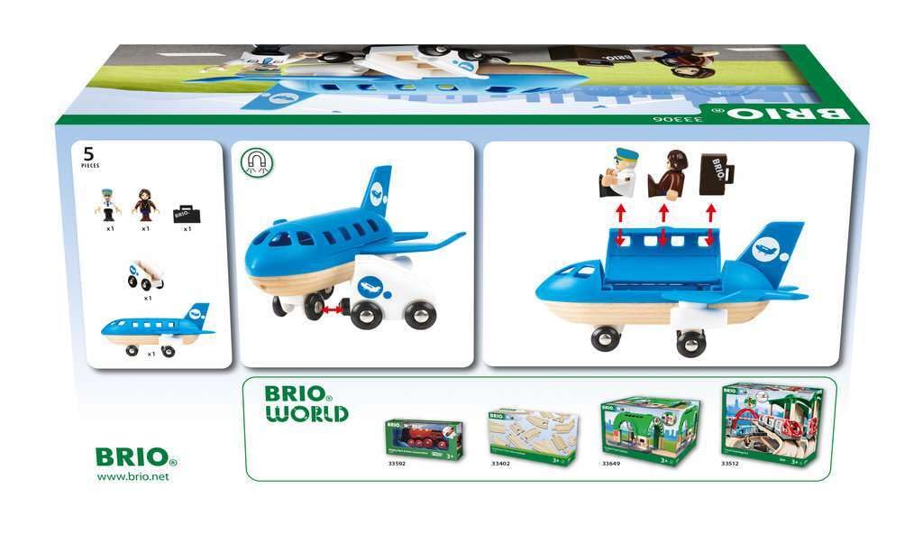 BRIO 33060 Blaues Flugzeug