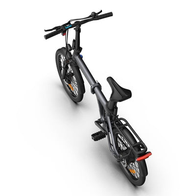 ADO E-Bike Air 20Ultra E-Fahrrad Faltbar, klapprad Riemenantrieb,Citybike, Automatische 3-Gang-Nabenschaltung – interne Schaltung, Hintermotor, ebike Damen/Herren,StVZO (Grau)