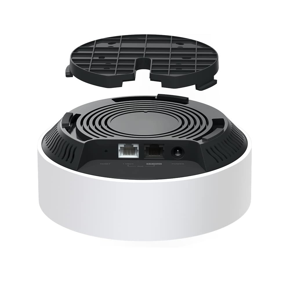 TP-Link Deco X50-PoE Wi-Fi 6 Mesh WLAN Set(3 Pack), AX3000 Dualband Router &Repeater(Unterstützt PoE und DC-Stromversorgung, 2.5Gbps Port, Reichweite bis zu 600m²,WPA3, ideal für große Häus) weiß
