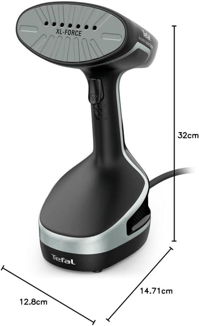 Tefal DT8250 Access Steam Force Dampfbürste, 2000, 190 milliliters, Schwarz/Silber