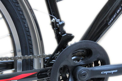 Talson 26 Zoll Damenrad 21Gang 26" Damen Fahrrad Black mit Beleuchtung nach STVZO