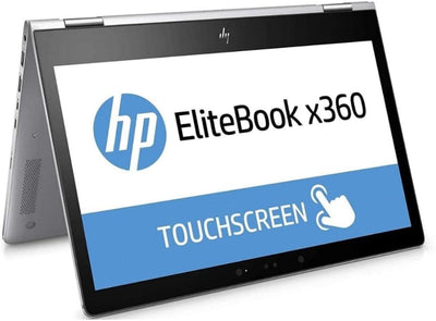 HP EliteBook x360 1040 G6 14 Zoll Touch Display Full HD Intel Core i5 8365U 256GB SSD Festplatte 16GB Speicher Windows 11 Pro Fingerprint Webcam Notebook Laptop (Generalüberholt)