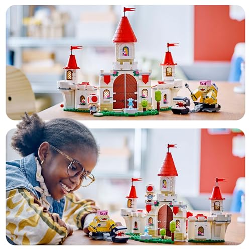 LEGO Super Mario Showdown mit Roy beim Pilz-Palast, Abenteuer-Spielset mit Nintendo Charakteren, Geschenk für Mädchen, Jungen und Gamer ab 7 Jahren 71435