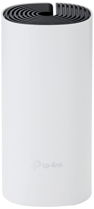 TP-Link Deco M4 Mesh WLAN Set (1er Pack), AC1200 Dual Band Router & Repeater, 2x Gigabit Ports, Zusatzeinheit, empfohlen für Häuser mit 1-2 Schlafzimmern, Umfassender Jugendschutz