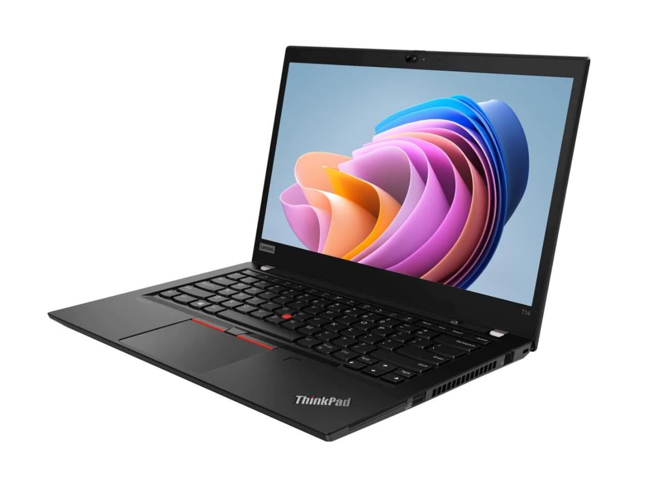 Lenovo ThinkPad T14 Gen 2 14 Zoll Touch Display AMD Ryzen 5 PRO 512GB SSD Festplatte 16GB Speicher Windows 11 Pro Fingerprint Cam Notebook Laptop (Generalüberholt)