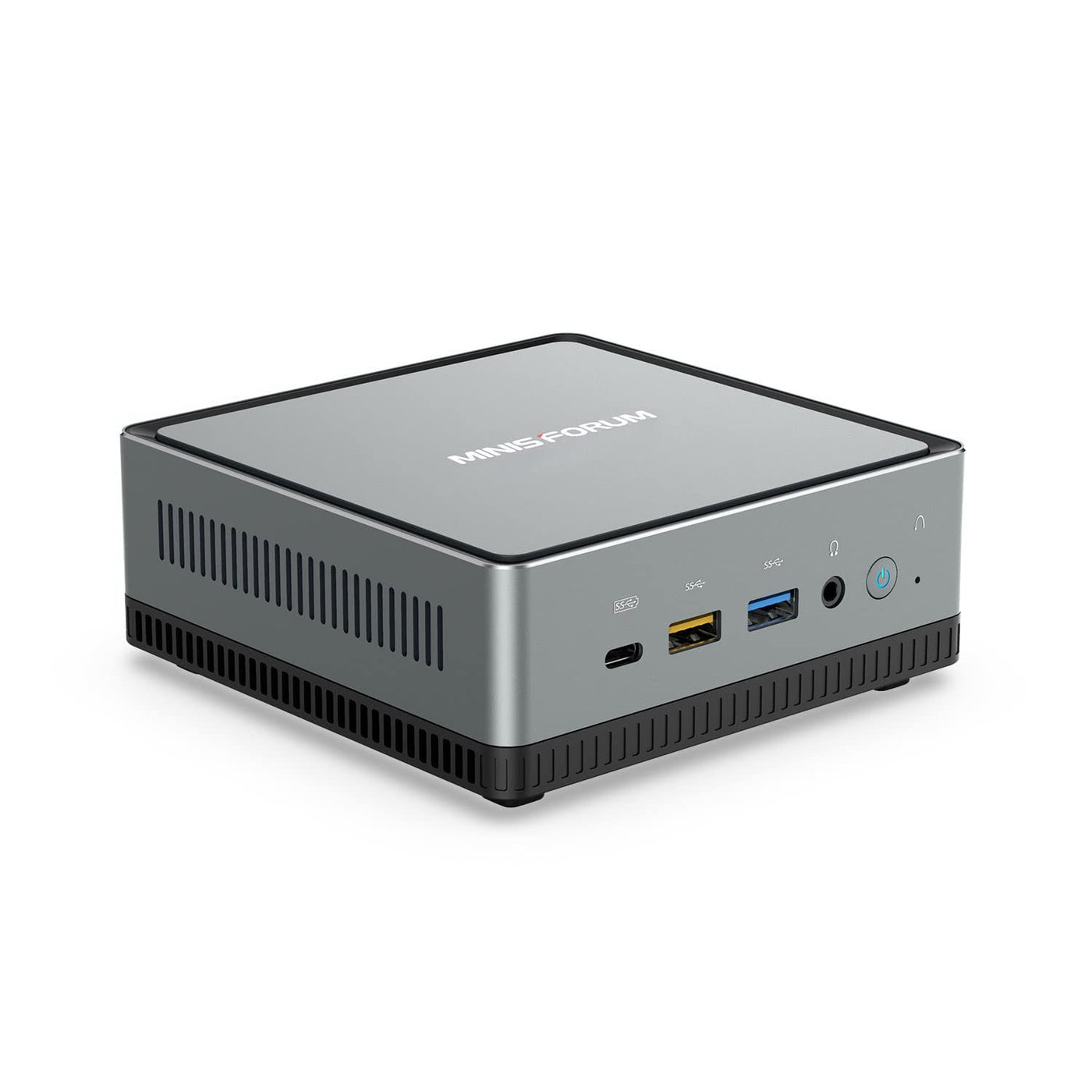 MINIS FORUM Mini PC UM700,AMD Ryzen 7 3750H 4-Kern-CPU 16 GB DDR4/512 GB SSD Mini Desktop Computer,HDMI/USB-C/DisplayPort,WLAN,USB3.1 * 3