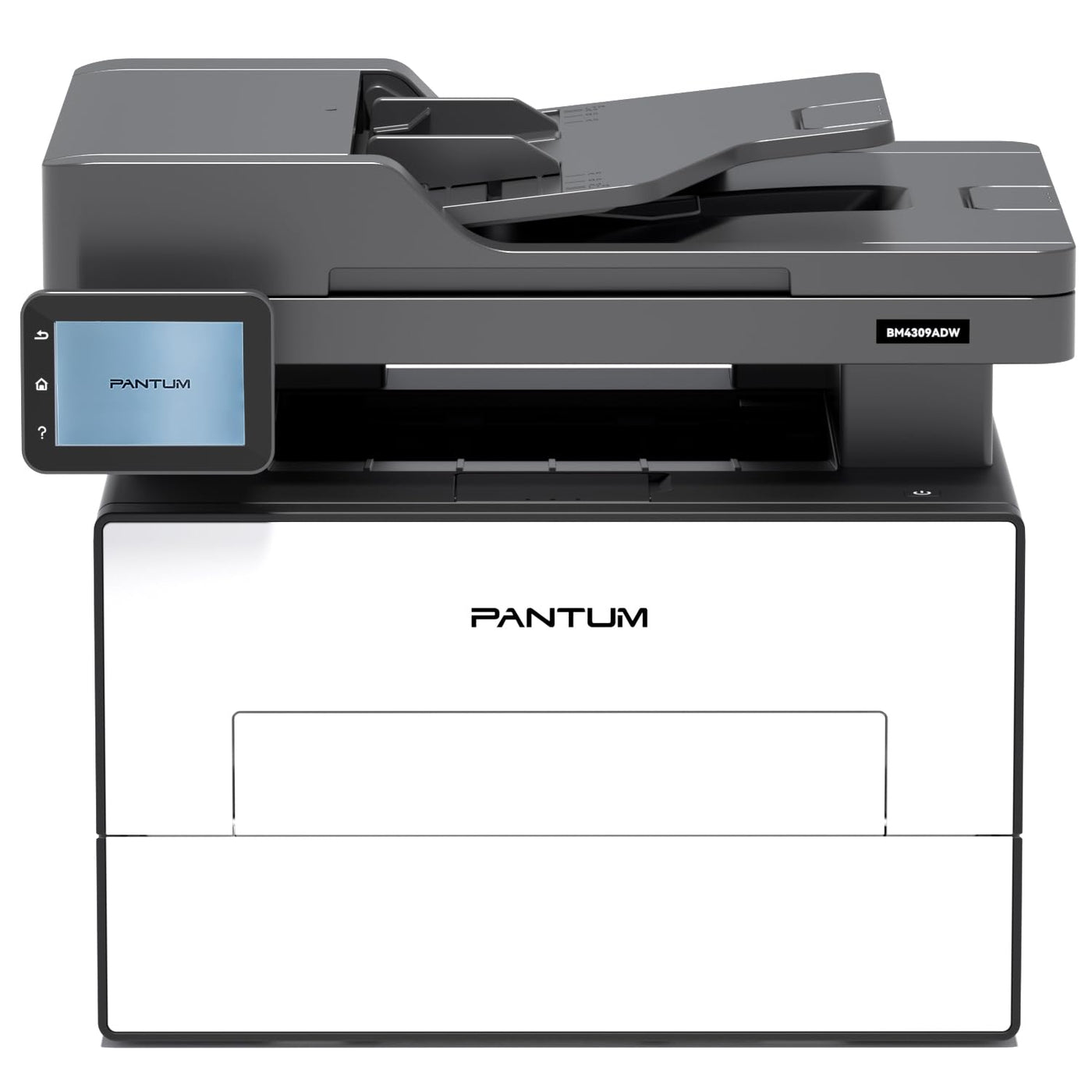 PANTUM BM4309ADW Multifunktionsdrucker Laserdrucker Schwarz Weiss, Automatischer Duplexdruck, Drucker Scanner Kopierer mit ADF, WLAN/LAN/USB, 3,5-Zoll-Touchscreen, 30ppm