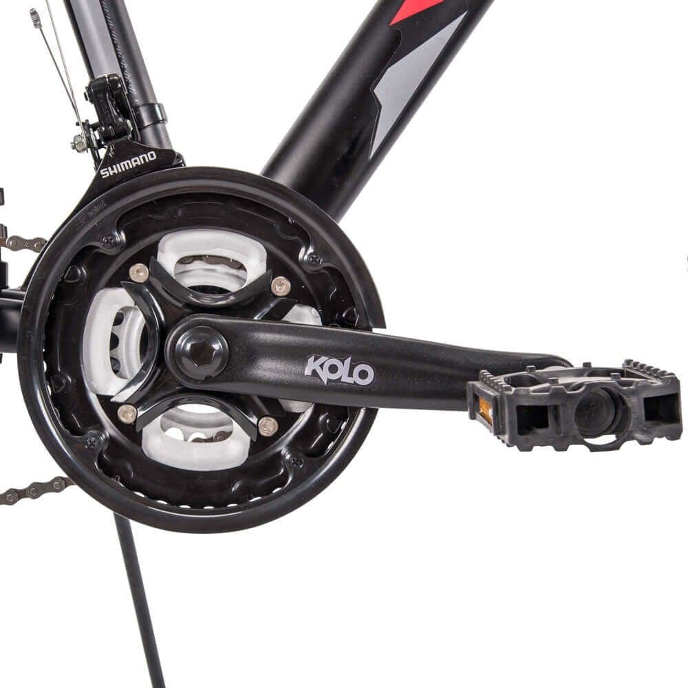 Huffy Herren 27.5" Tekton Hardtail Mountainbike, 27,5 Zoll, Schwarz