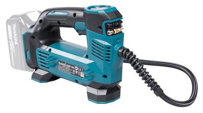 Makita DMP180Z Akku-Kompressor 8,3 bar 18 V (ohne Akku, ohne Ladegerät) Blau, Silber