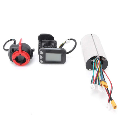 Alomejor 5,5 Zoll Fahrrad Controller Set, Regler + Gas + Bremskombination Eingestellt Für (Controller + Throttle + Brake)