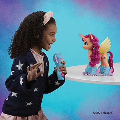 My Little Pony: A New Generation Sunny Starscout Inline-Singendes Rollerspielzeug 22,5 cm mit 50 Reaktionen, Lichter