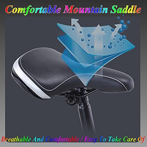 MEVZHH Mountainbikes, 26 Zoll Fat Tire Hardtail Mountainbike, Doppelfederungsrahmend Federgabel All Terrain Mountainfür Männer Frauen/30 Geschwindigkeit/Orae 5 Gesprochen