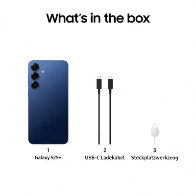 Samsung Galaxy S25+ AI Smartphone mit Galaxy AI, Ohne Vertrag, AI Handy mit Android, 12 GB RAM, 512 GB Speicher, 50-MP-Kamera, Silver Shadow, 3 Jahre Herstellergarantie [Exklusiv auf Amazon]