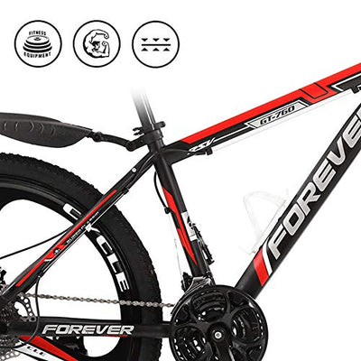 Mountainbike, Mountain Trail Bike Klappbare Outroad-Fahrräder aus Kohlenstoffstahl, Fahrrad mit Vollfederung, Doppelscheibenbremsen, A-26 Zoll, 24 Geschwindigkeiten