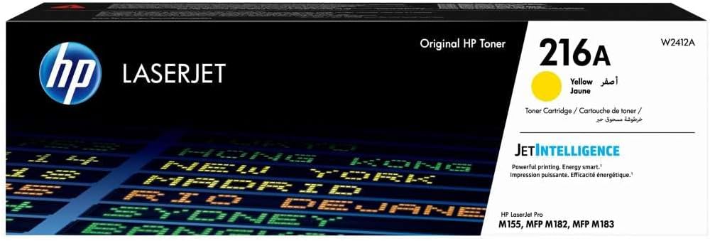 HP 216A (W2412A) Gelb Original Toner für HP Color LaserJet Pro M183 / M182