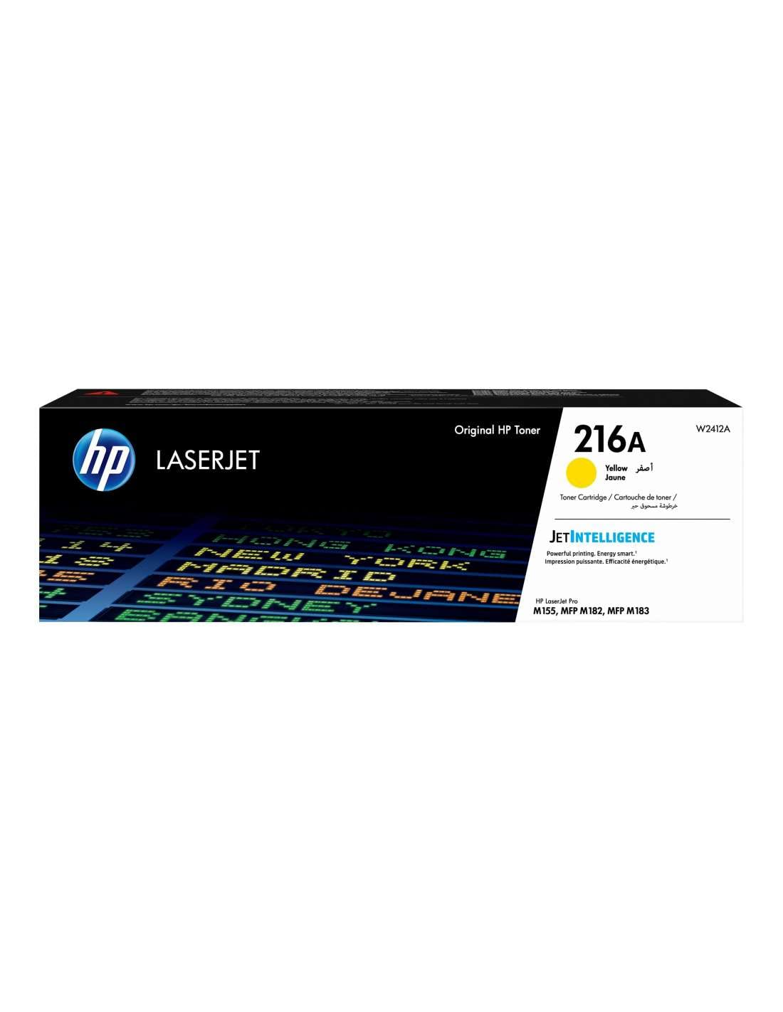 HP 216A (W2412A) Gelb Original Toner für HP Color LaserJet Pro M183 / M182
