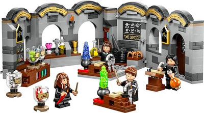 LEGO Harry Potter Schloss Hogwarts: Zaubertrankunterricht, Fantasy-Spielzeug, baubares Klassenzimmer, Geschenkidee für Jungen, Mädchen und alle Fans, mit Hermine Granger und Severus Snape 76431