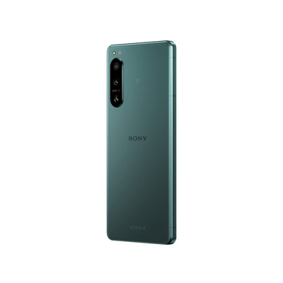 Sony Xperia 5 IV - Smartphone Android, Téléphone Portable Ecran 6.1 Pouces 21:9 Wide HDR OLED - Taux de rafraichissement de 120Hz - Triple Objectif (avec Un revêtement ZEISS T*) - 8Go RAM (Vert)