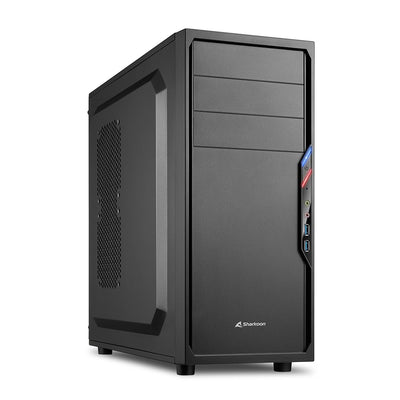 Sharkoon VS4-V PC-Gehäuse (2x USB 3.0, ATX) schwarz