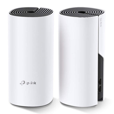 TP-Link Deco M4 Mesh WLAN Set (2er Pack), AC1200 Dual Band Router & Repeater, 2x Gigabit Ports für jede Einheit, empfohlen für Häuser mit 2-3 Schlafzimmern, Umfassender Jugendschutz