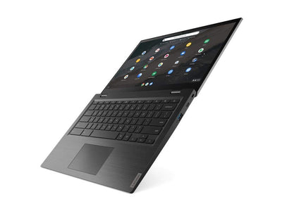 Lenovo Chromebook S345 35,6 cm (14 Zoll) FHD Laptop (AMD A4, 4 GB RAM, 32 GB eMMC, Chrome OS), Mineralgrau