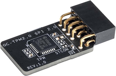 Modul TPM 2.0 Gigabyte Pour Carte mère Intel 400/300 Series ou AMD B350 GC-TPM20SPI20