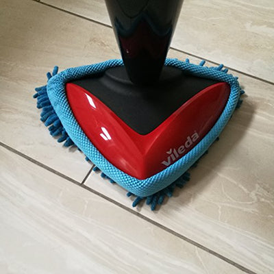 TaylorHe Dampfreiniger Tücher Waschbare Strapazierfähige Ersatztücher Dampfbesen, 6er Pack (3 x Mikrofaser, 3 x Korallen Mikrofaser) Ersatzpads für Dampfreiniger mit dreieckigem Boden
