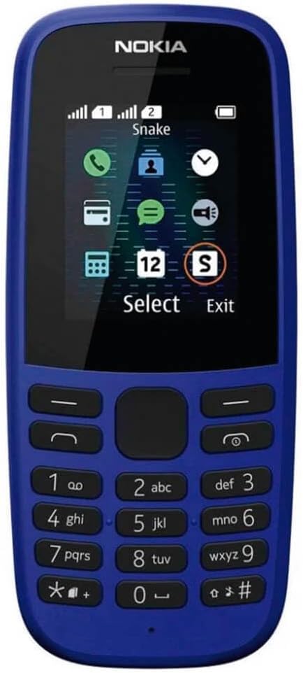 Nokia 105-2019 Dual SIM Blue (TA-1174)