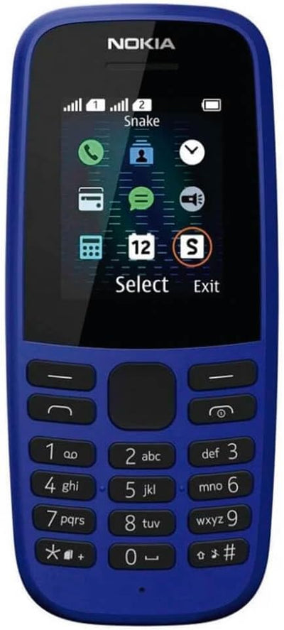 Nokia 105-2019 Dual SIM Blue (TA-1174)