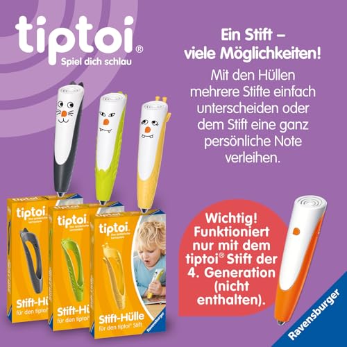 Ravensburger tiptoi Stift mit Liedertafel 00233 - Das spielerische Lernsystem, Lernspielzeug für Kinder ab 2 Jahren - Mit tiptoi Stift