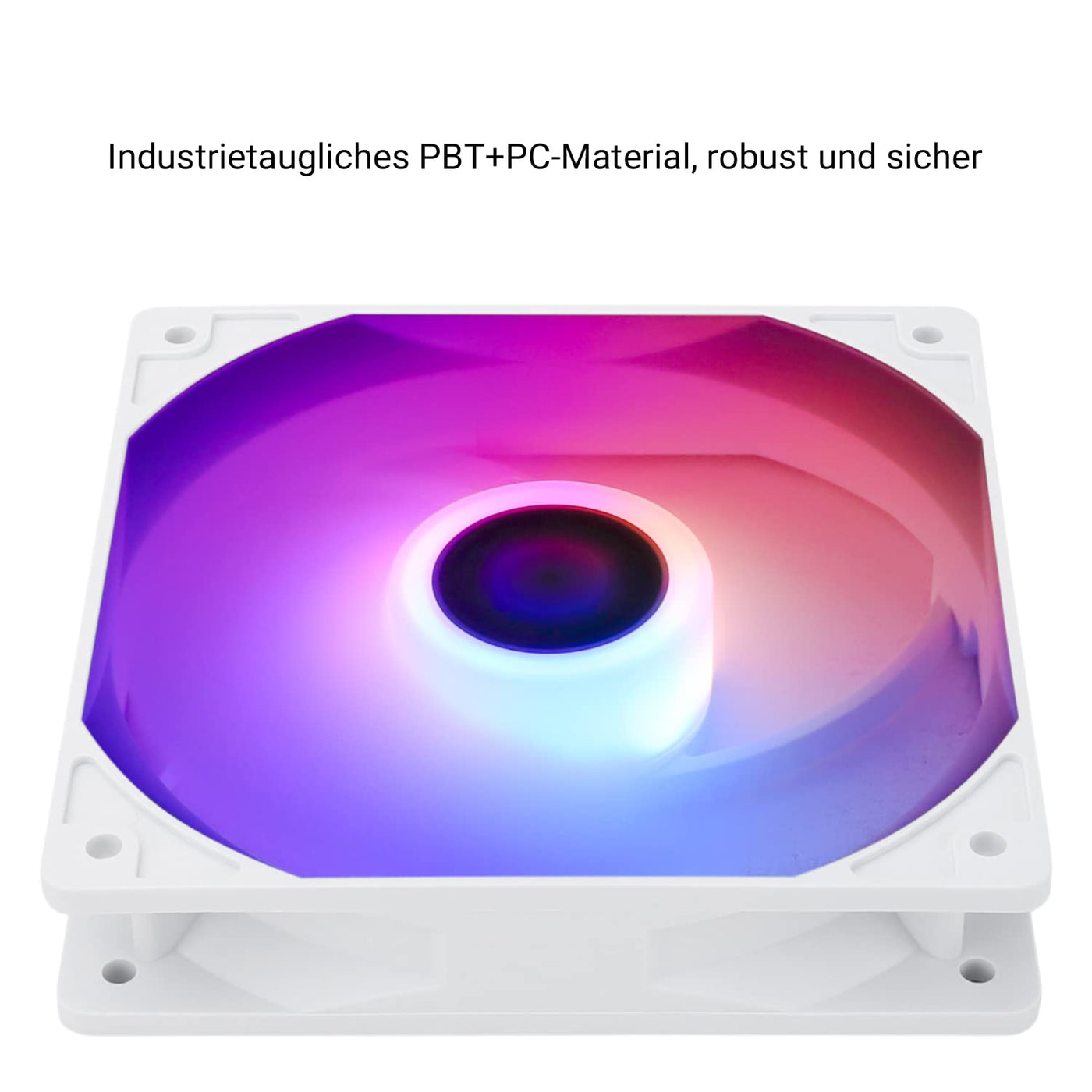 Thermalright TL-C12CW-S X3 CPU-Lüfter 120mm Weiß ARGB Gehäuselüfter, 4pin PWM Silent Computer Lüfter mit S-FDB Lager enthalten, bis zu 1550RPM Lüfter（3 Stück）