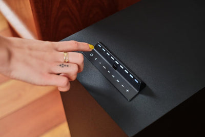 Teufel CONSONO 35 Concept - 5.1 Surround Soundsystem, Komplettsystem Heimkino mit integriertem AV-Receiver, Bluetooth, Dolby Audio, USB-C-Soundkartenfunktion, HDMI ARC CEC für Games, Film und Musik