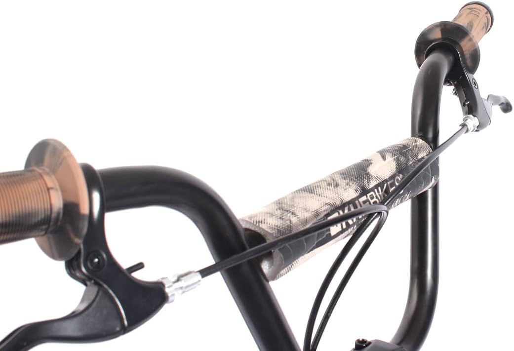 KHEbikes BMX Fahrrad Black Jack, 20 Zoll, schwarz Aluminium, patentierter Affix 360° Rotor, für Kinder und Jugendliche, superleichtes Gewicht - nur 10,2kg!