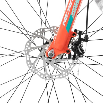 Hiland 26 Zoll Mountainbike für Frauen, 21-Gang mit Lock-Out-Federgabel, Dual-Scheibenbremsen, Aluminium-Rahmen MTB, Erwachsene Damen Damen Fahrrad Herrenfahrrad, Mint Grün