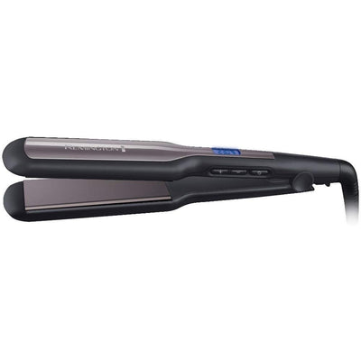 Remington Glätteisen breit Pro-Ceramic Extra (extra breite 45mm Stylingplatten -speziell für dickes, krauses, lockiges und sehr langes Haar) LCD-Display, 150-230°C, Haarglätter S5525