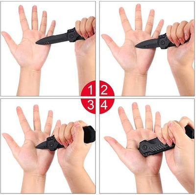 2 Stück verschwindendes magisches Messer, einziehbares Spielzeugmesser, gefälschtes Theatermesser, magisches Messer, Plastik, Scherzartikel magische Requisiten für Erwachsene Aprilscherz