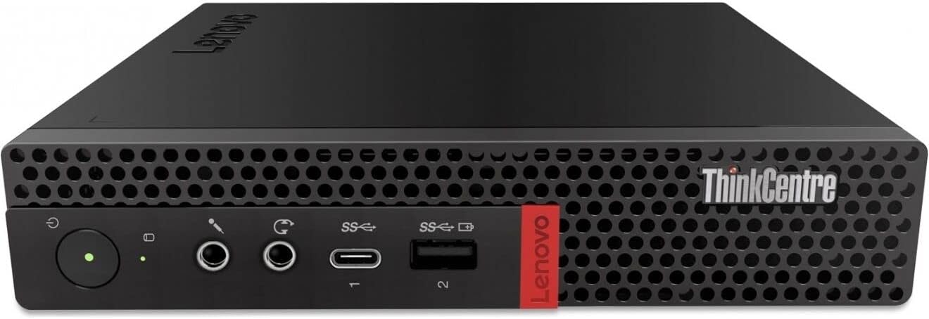 Lenovo ThinkCentre M720q Tiny Intel Six Core i5 8400T 512GB SSD Festplatte 16GB Speicher Windows 11 Pro inkl. W-LAN & Bluetooth Desktop Computer Mini PC (Generalüberholt)