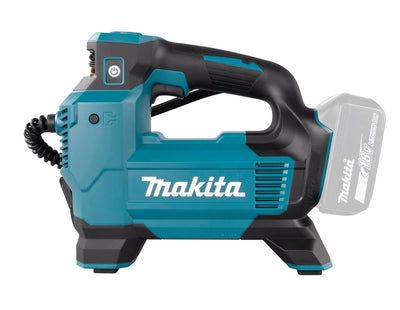 Makita DMP181Z Akku-Kompressor 11,1 bar 18V (ohne Akku, ohne Ladegerät), Petrol