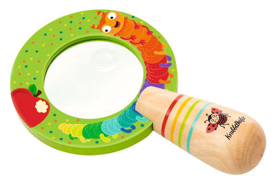 moses. Krabbelkäfer Große Handlupe, praktische Outdoor Lupe für Kinder,extra großes Lupenglas mit 3-&5 facher Vergrößerung, perfekt für Pflanzen-Insekten-und Tier-beobachtungen, Kinderlupe ab 2 Jahren