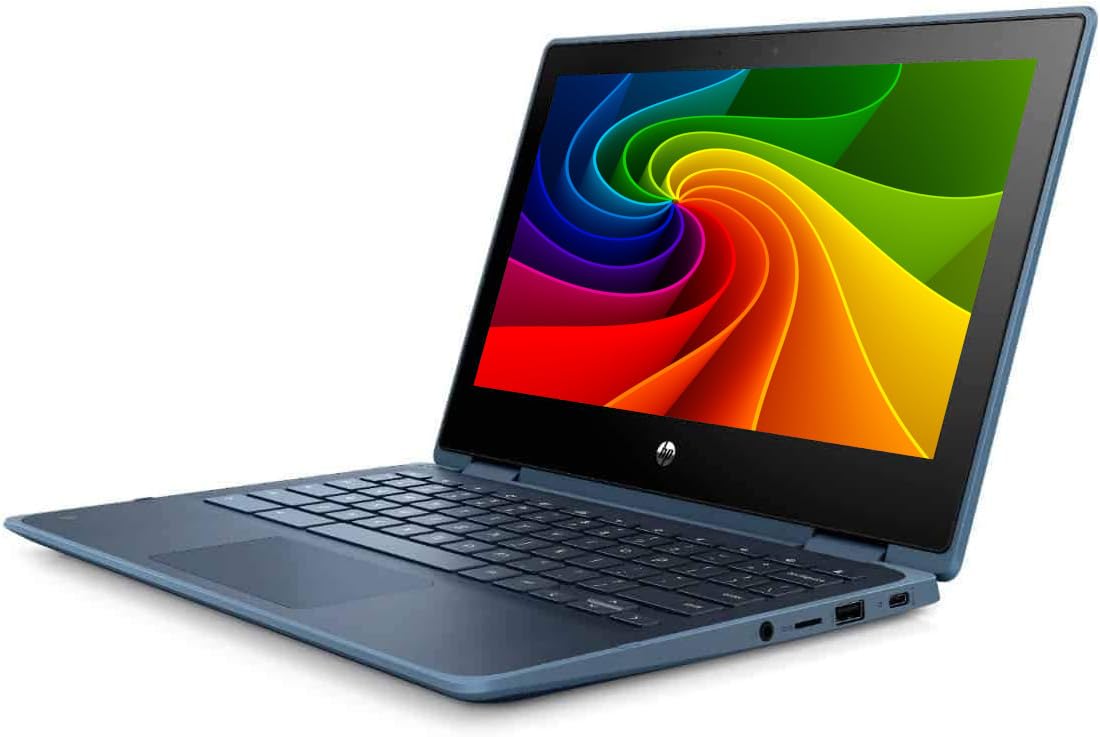 HP Business Laptop Notebook Chromebook X360 11 G3 EE Celeron N4020 4GB 32GB eMMC 1366x768 Touchscreen Chrome OS (Blue) QWERTZ (Generalüberholt)