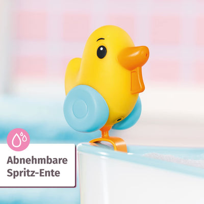 BABY born Badewanne für Puppen mit Farbwechsel, Dusch-und Soundfunktion, funktioniert auch mit echtem Wasser, 832691, Zapf Creation, ['Multi-colored']
