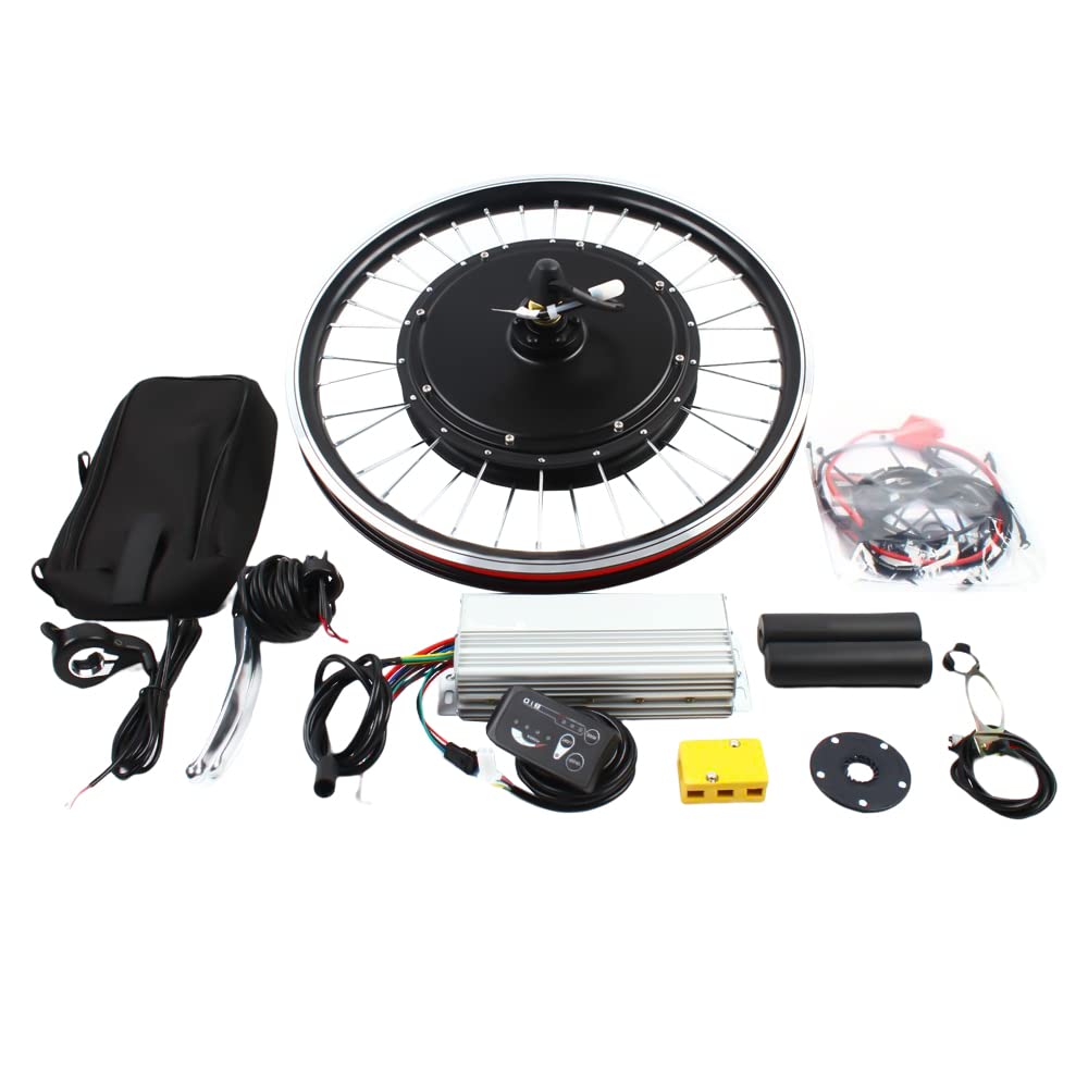E-Bike Conversion Kit Elektrofahrrad Umbausatz 20 Zoll 48V 1000W Vorderrad Frontmotor E-Bike Umbausatz | EU Stock