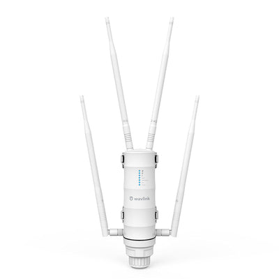 WAVLINK AC1200 Wireless Access Point Outdoor Wetterfest Dual Band 2.4+5G 1200Mbit/s WLAN AP/WLAN Repeater Easymesh 3 in 1 mit PoE Gigabit Port