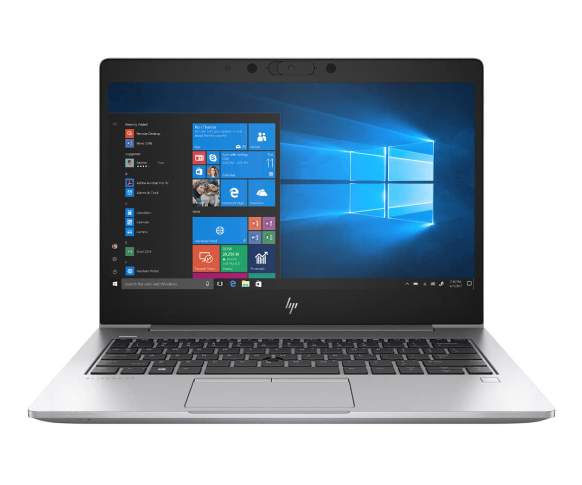 HP EliteBook 830 G6 13,3 Zoll Full HD Intel Core i5 8365U 512GB SSD Festplatte 16GB Speicher Windows 11 Pro Cam Tastaturbeleuchtung Notebook Laptop (Generalüberholt)